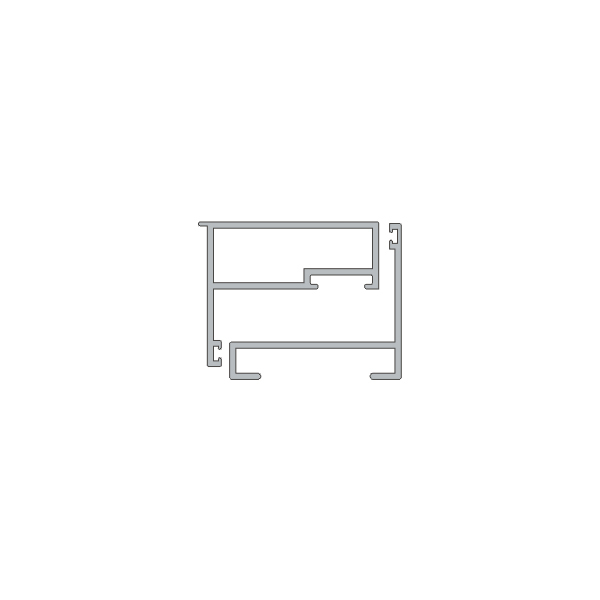 European standard C-slot hanging window six point lock